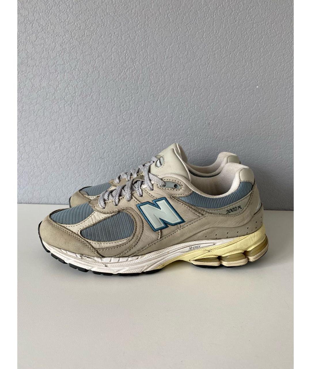 NEW BALANCE Хаки замшевые низкие кроссовки / кеды, фото 3