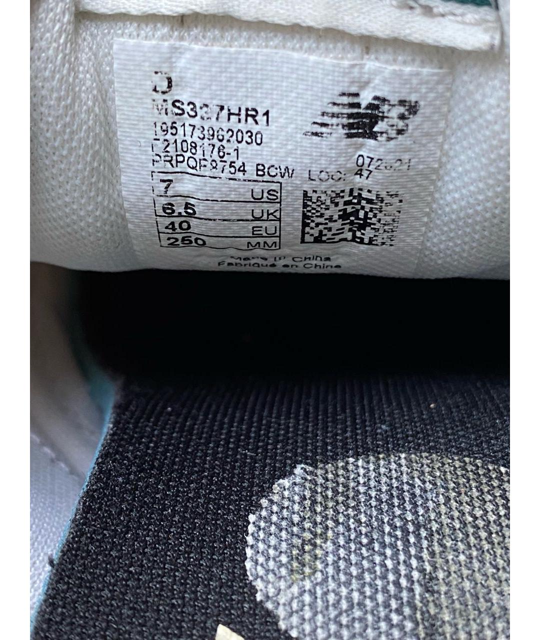 NEW BALANCE Бежевые текстильные низкие кроссовки / кеды, фото 6