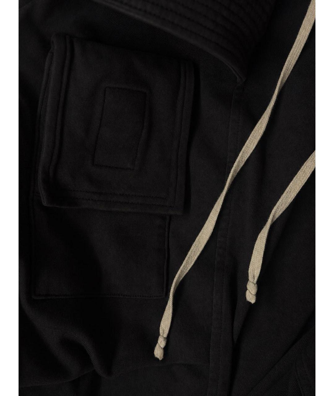 RICK OWENS DRKSHDW Черные хлопковые шорты, фото 4