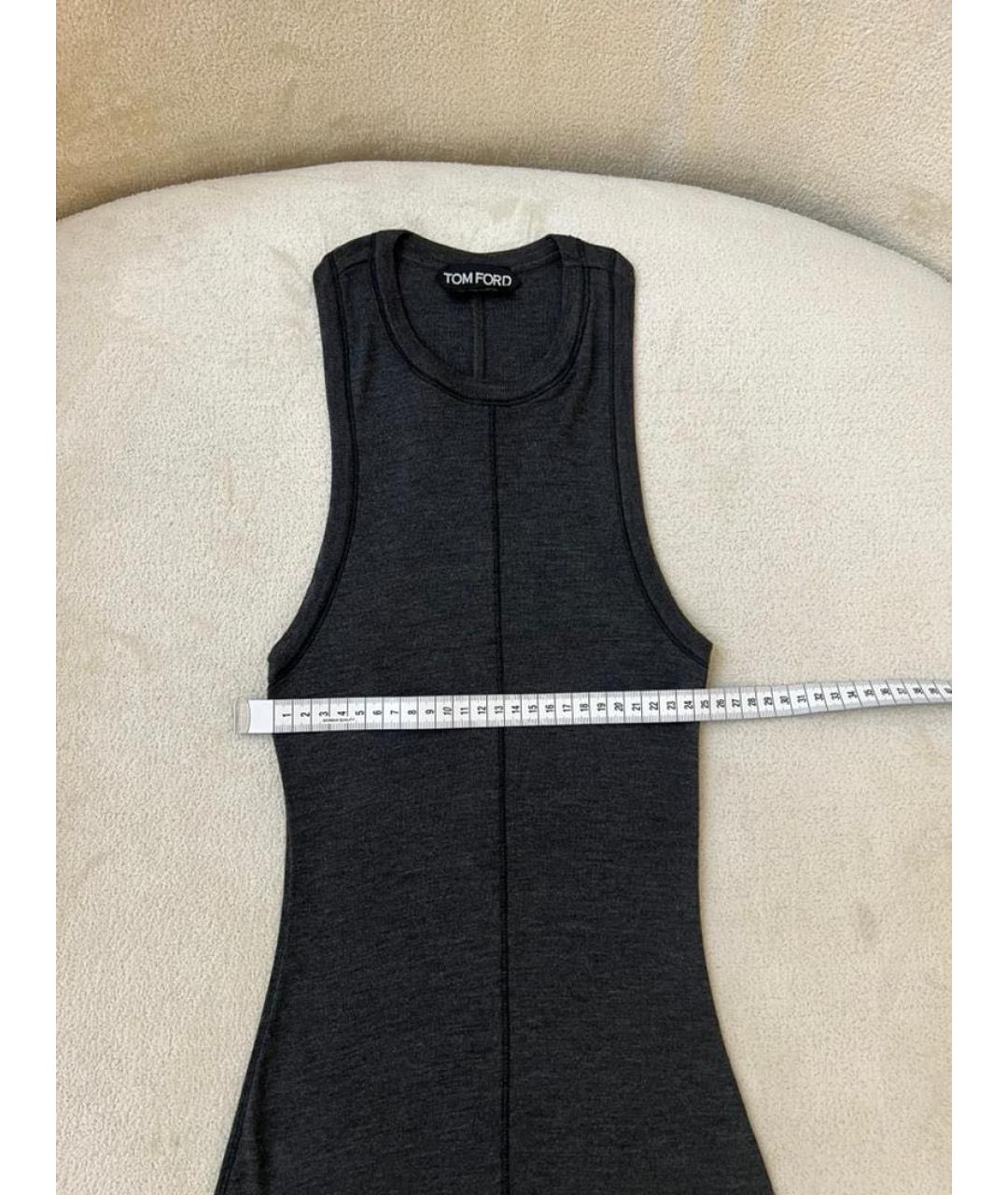TOM FORD Черная майка, фото 4