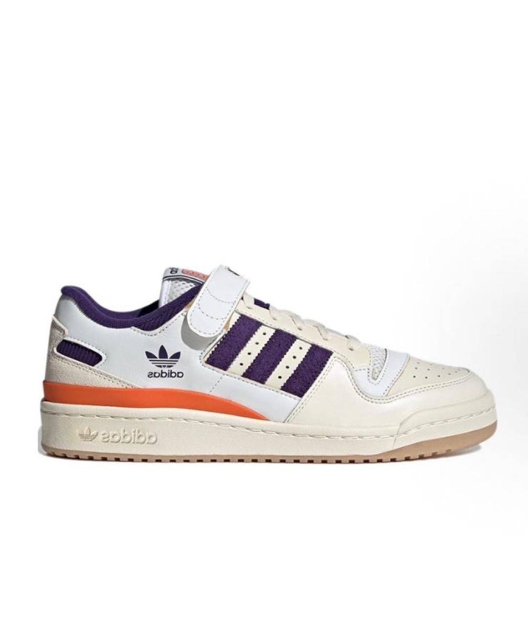 ADIDAS Бежевые кожаные низкие кроссовки / кеды, фото 9