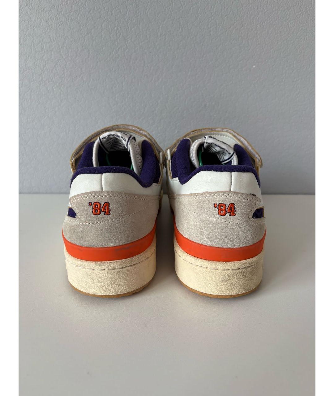 ADIDAS Бежевые кожаные низкие кроссовки / кеды, фото 6