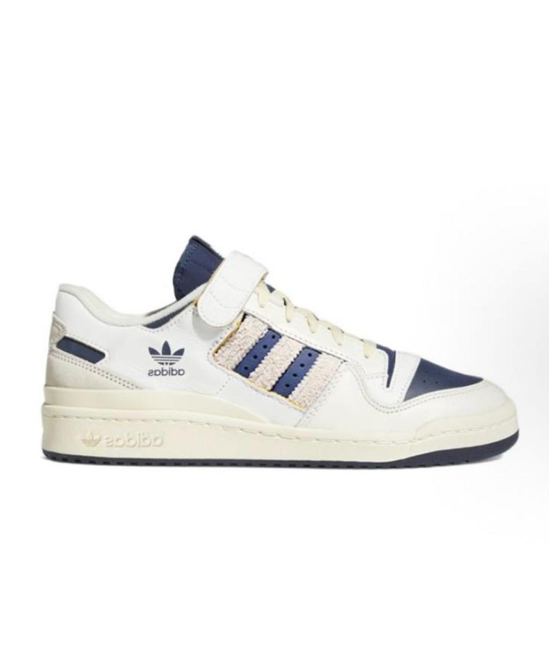 ADIDAS Белые кожаные низкие кроссовки / кеды, фото 9