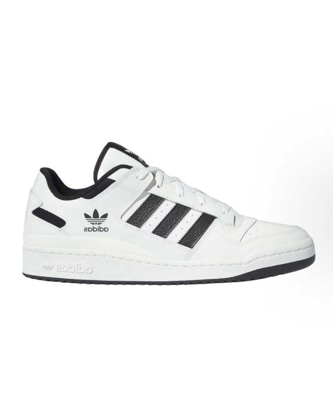 ADIDAS Белые кожаные низкие кроссовки / кеды, фото 9