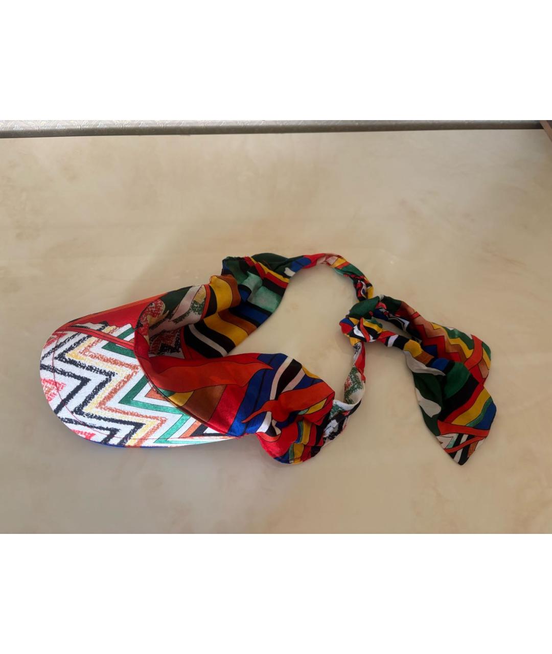 MISSONI Мульти полиэстеровая юбка мини, фото 6