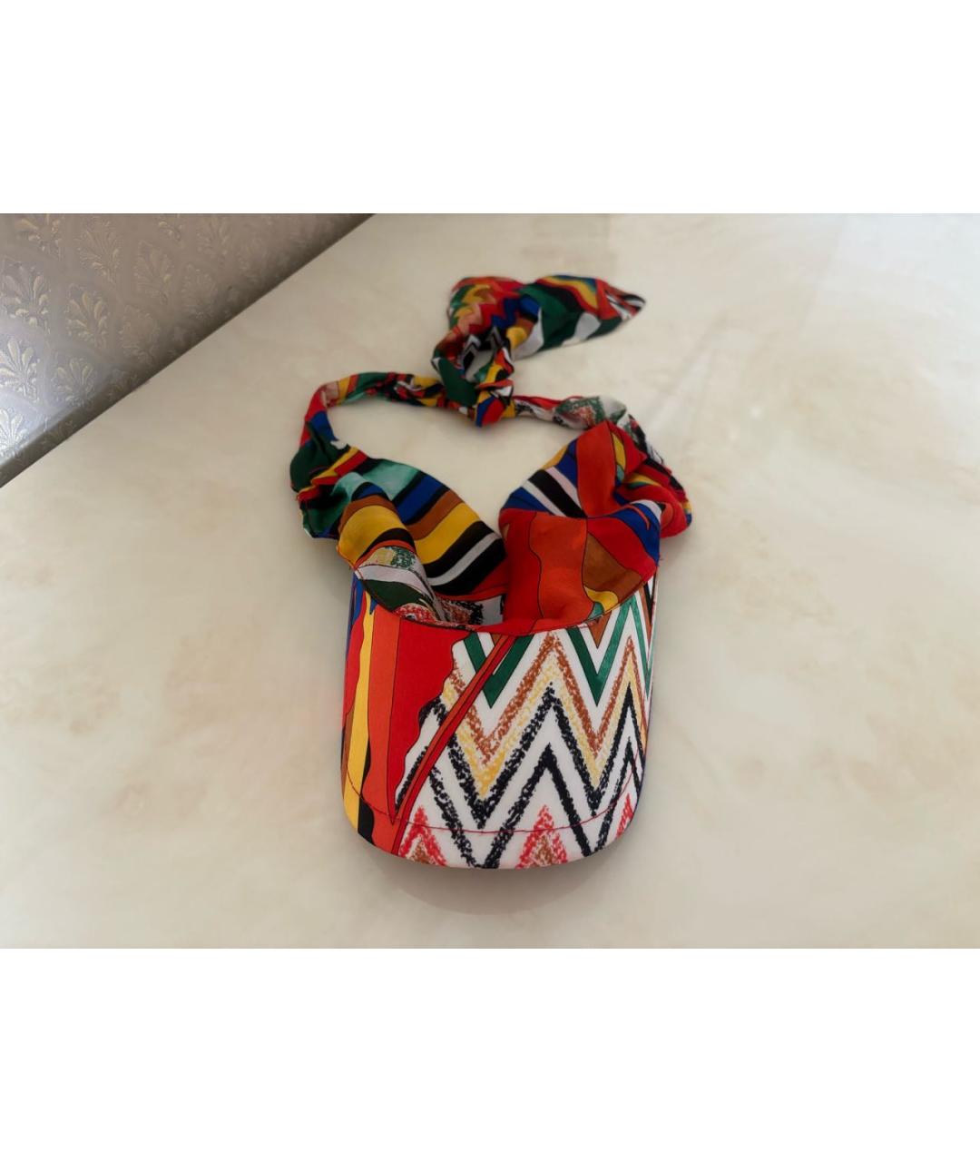 MISSONI Мульти полиэстеровая юбка мини, фото 5