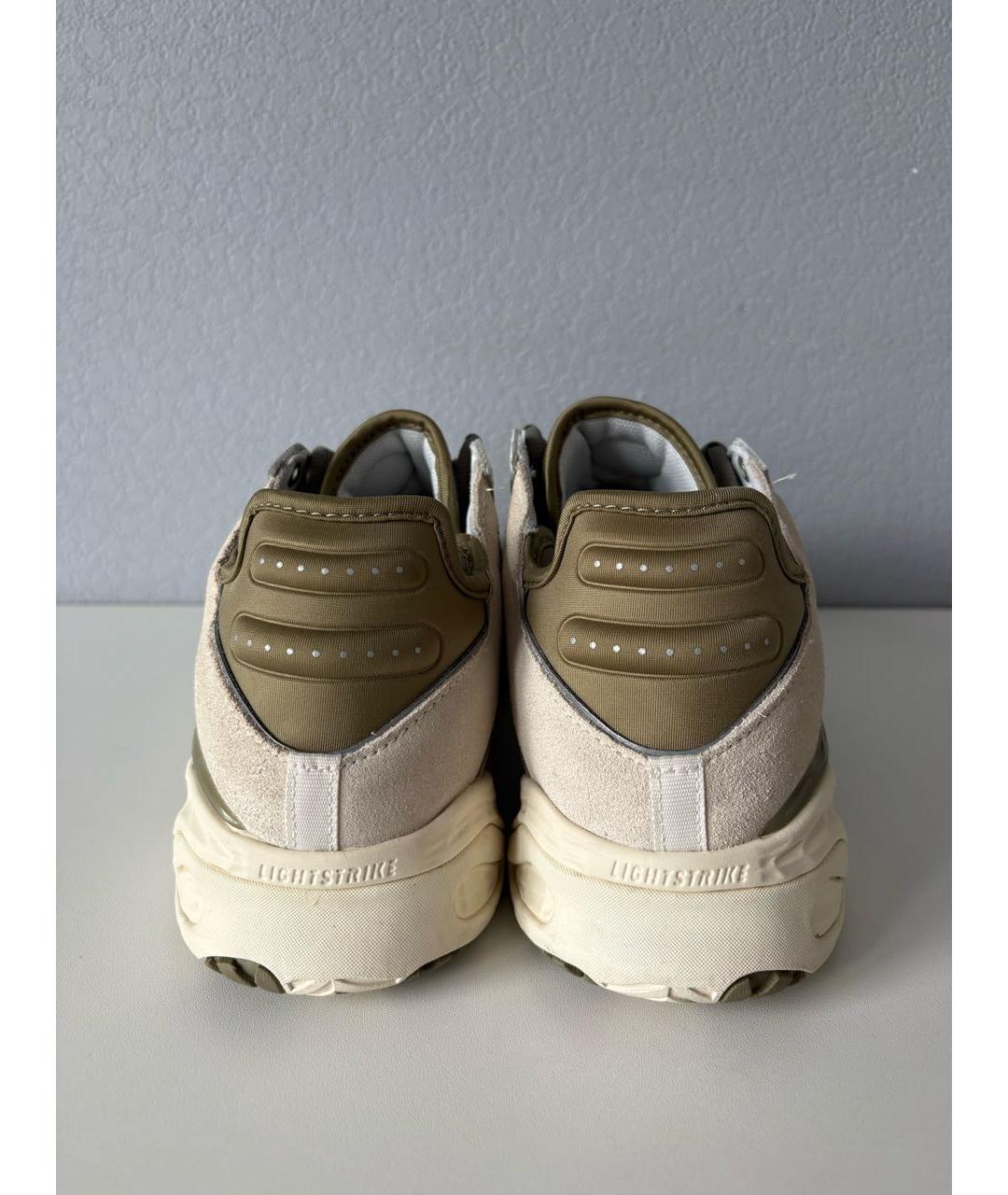 ADIDAS Бежевые текстильные низкие кроссовки / кеды, фото 6