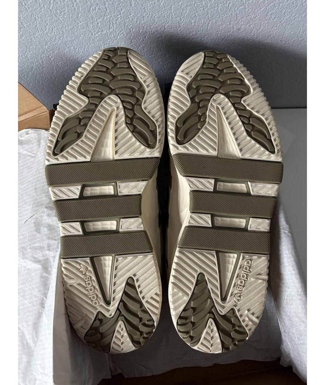 ADIDAS Бежевые текстильные низкие кроссовки / кеды, фото 7