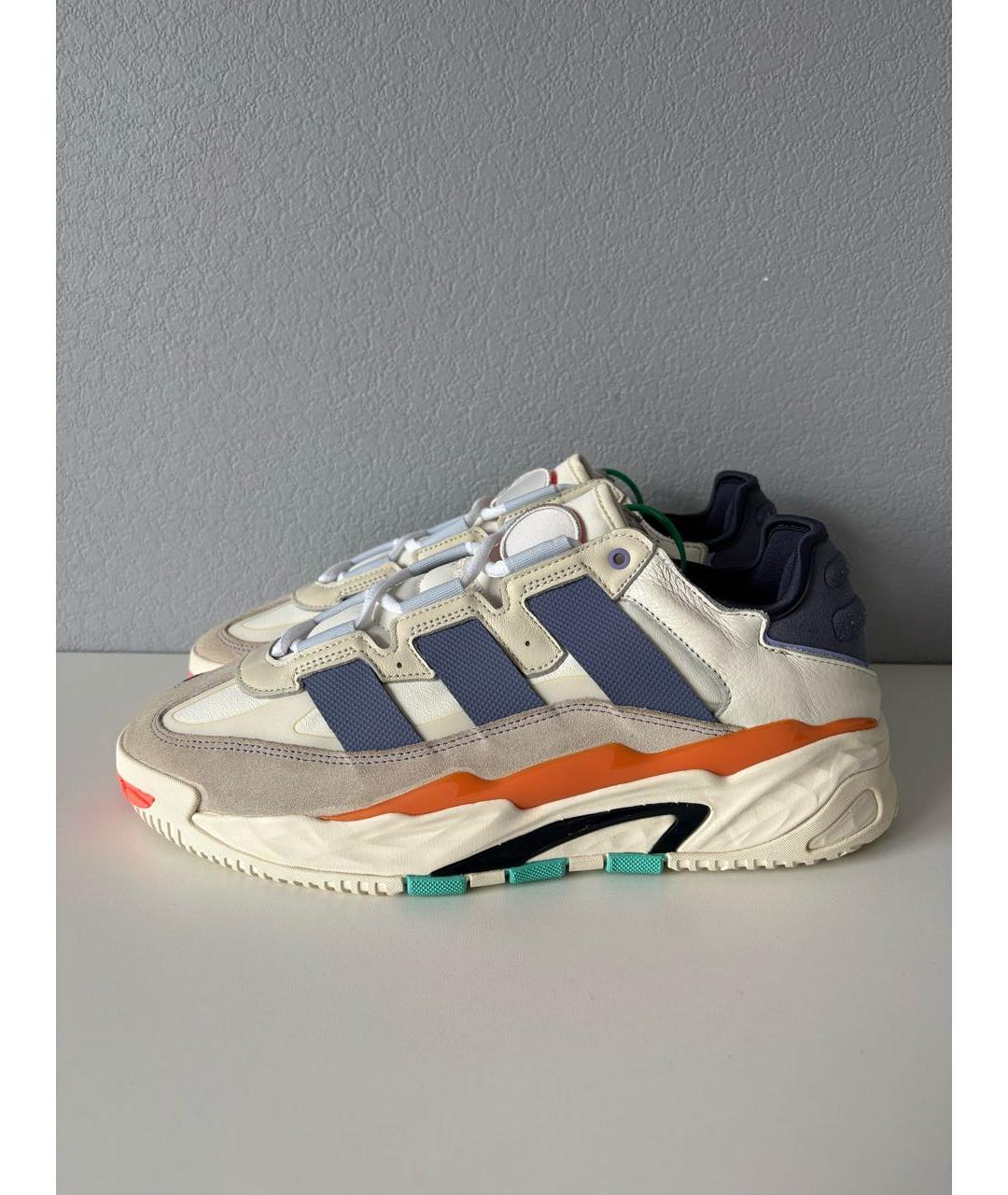ADIDAS Мульти кожаные низкие кроссовки / кеды, фото 3