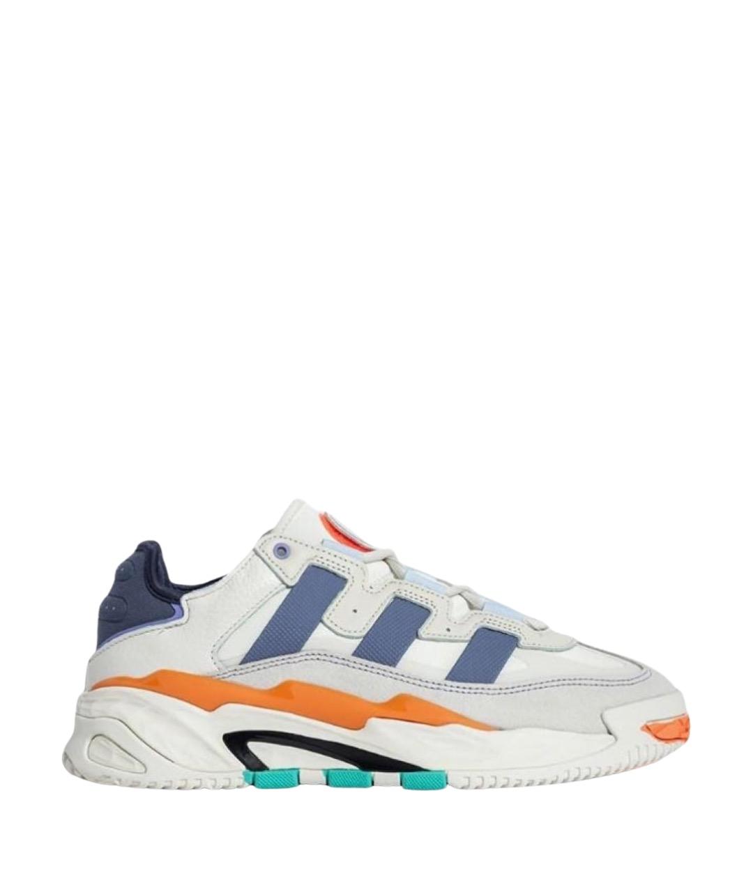 ADIDAS Мульти кожаные низкие кроссовки / кеды, фото 1