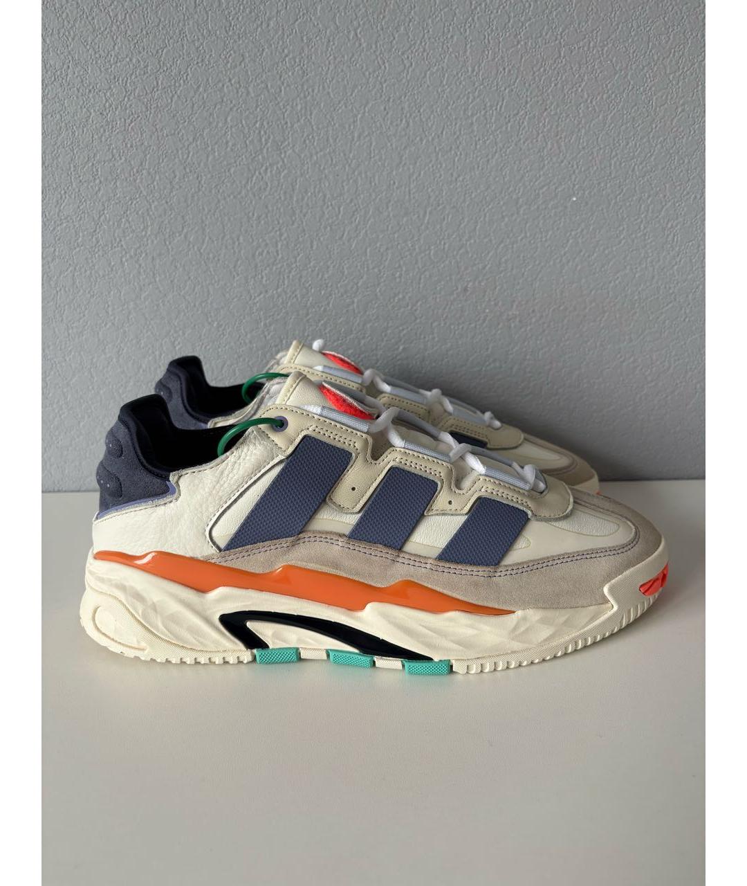 ADIDAS Мульти кожаные низкие кроссовки / кеды, фото 4