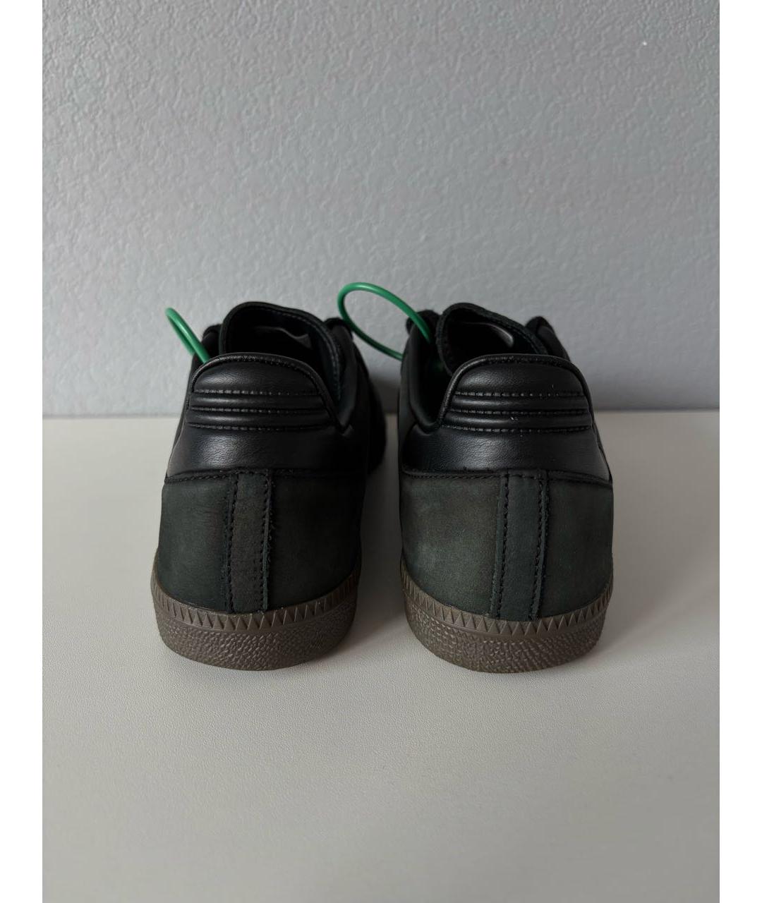 ADIDAS Черные замшевые низкие кроссовки / кеды, фото 6