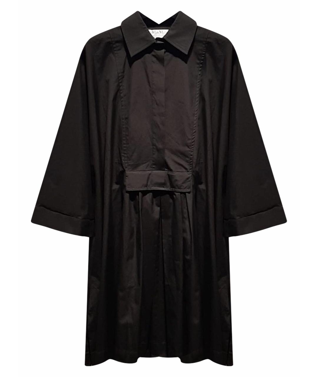 MAX MARA Черное повседневное платье, фото 1