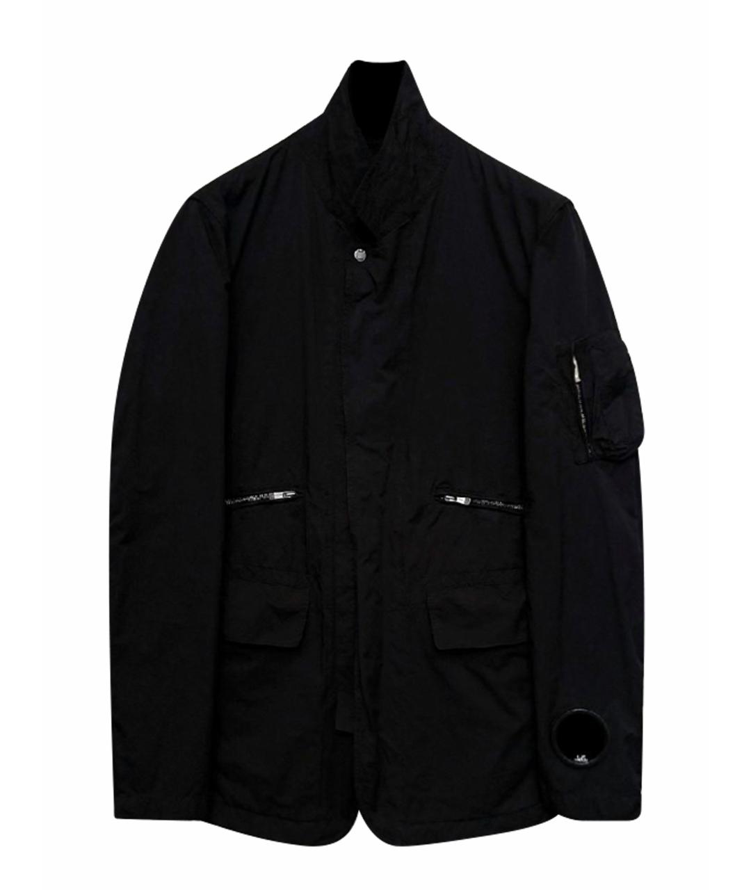 CP COMPANY Черная полиамидовая куртка, фото 1