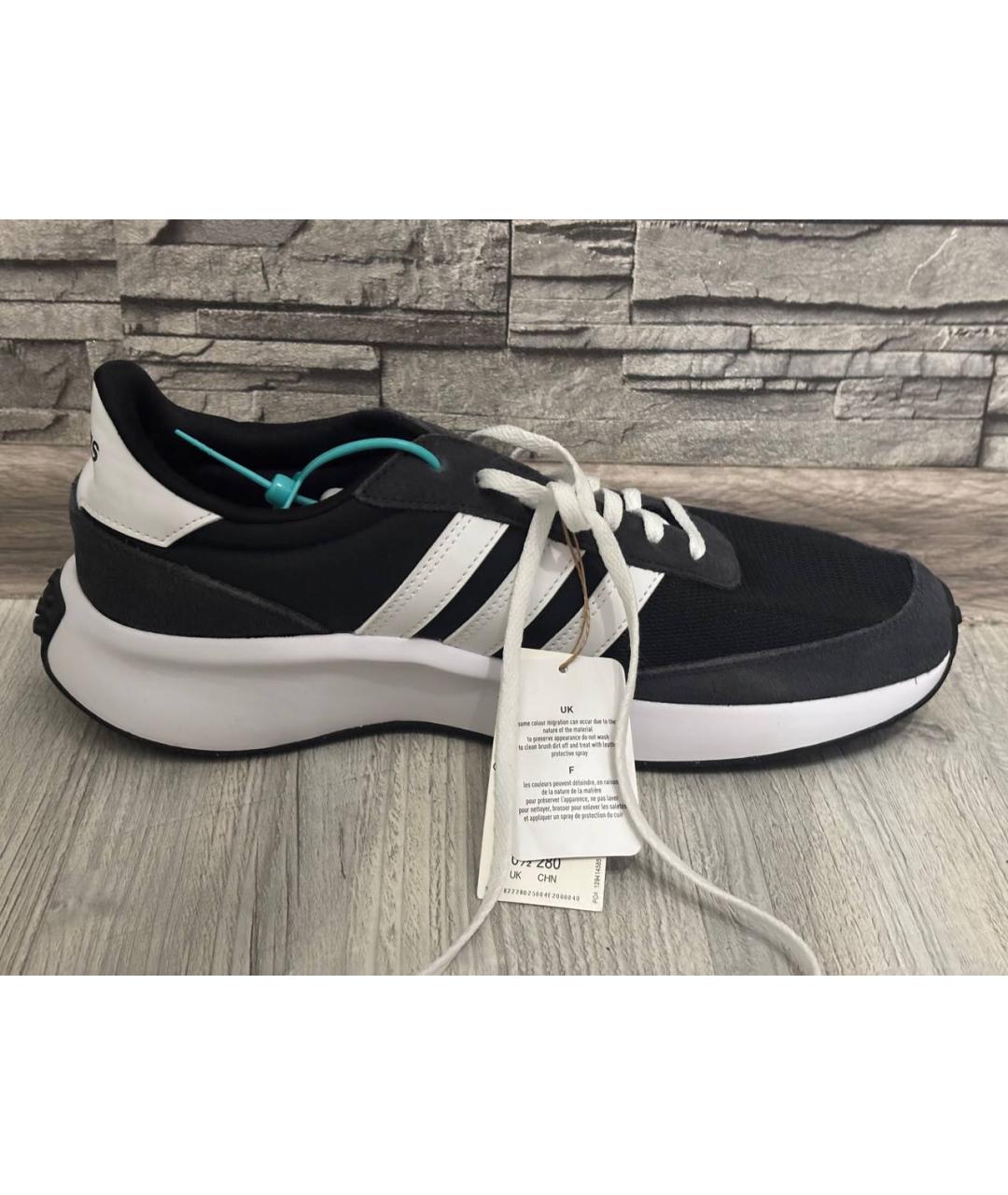 ADIDAS Темно-синие синтетические низкие кроссовки / кеды, фото 8