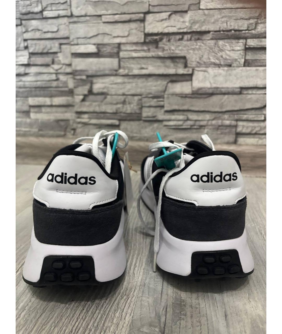 ADIDAS Темно-синие синтетические низкие кроссовки / кеды, фото 4