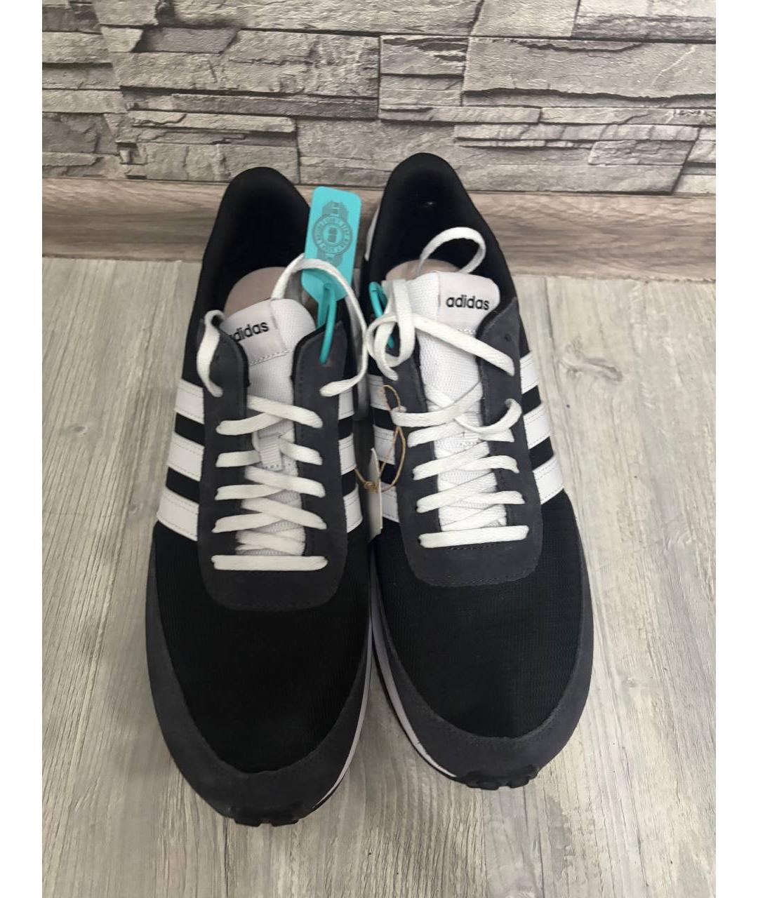 ADIDAS Темно-синие синтетические низкие кроссовки / кеды, фото 2