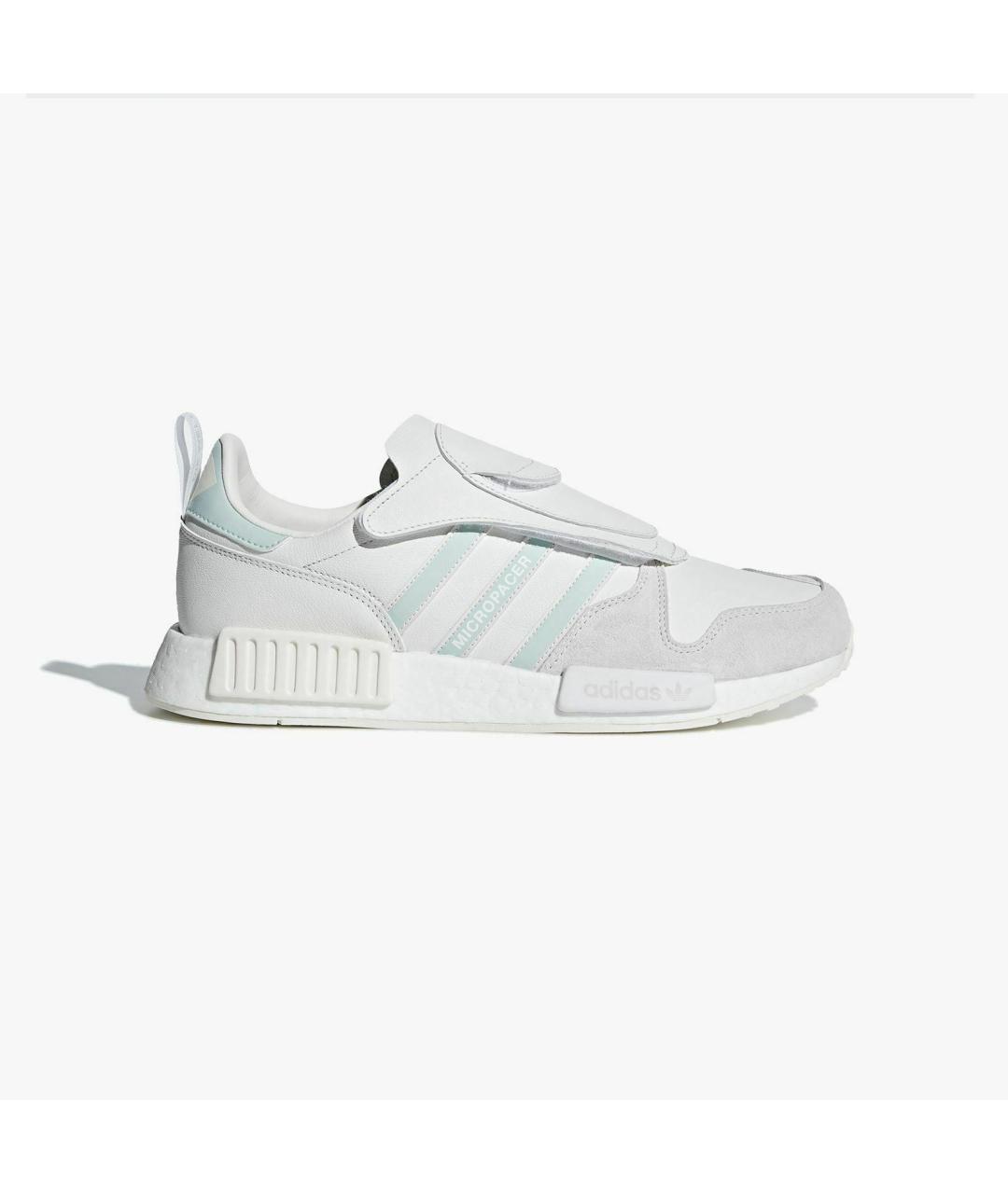 ADIDAS Белые кожаные низкие кроссовки / кеды, фото 8