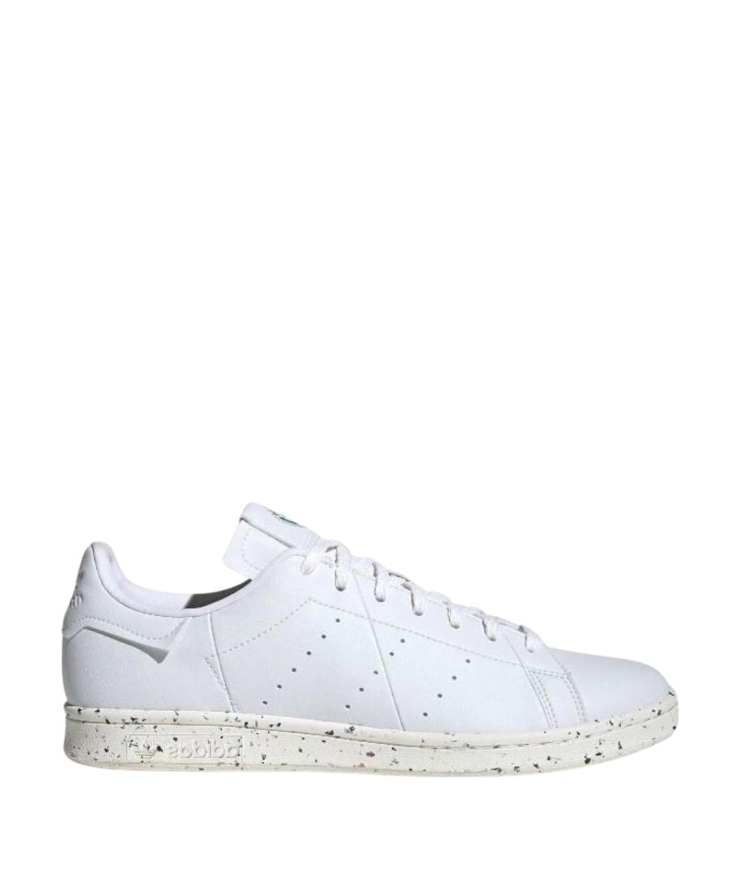 ADIDAS Белые кожаные низкие кроссовки / кеды, фото 1