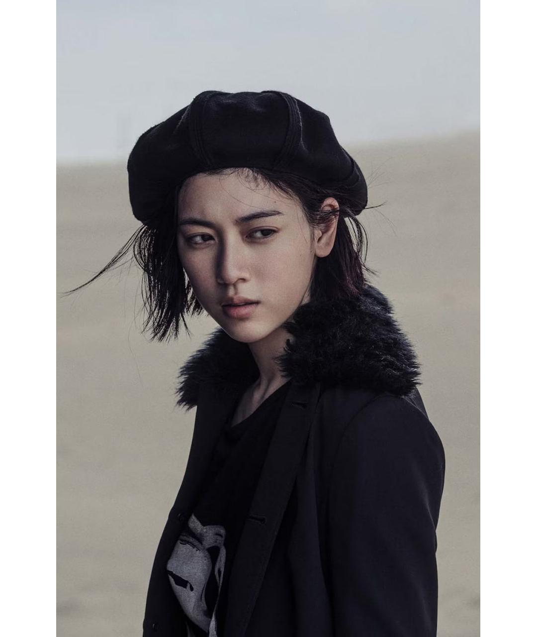 YOHJI YAMAMOTO Черная шерстяная шляпа, фото 2