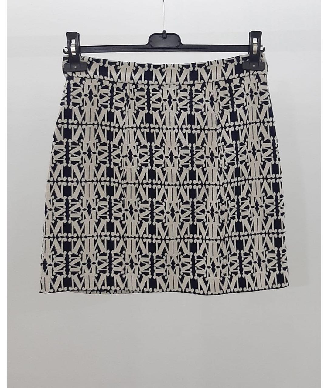 MAX MARA Мульти юбка мини, фото 2