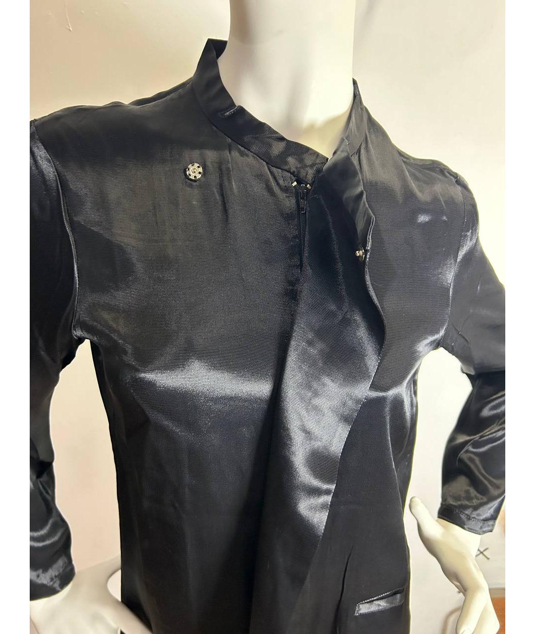 YOHJI YAMAMOTO Черная блузы, фото 5