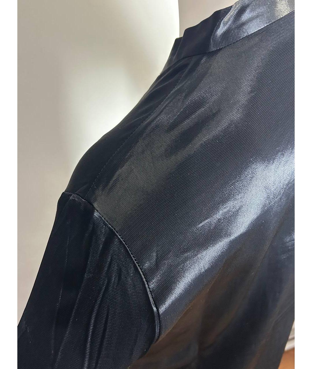 YOHJI YAMAMOTO Черная блузы, фото 8