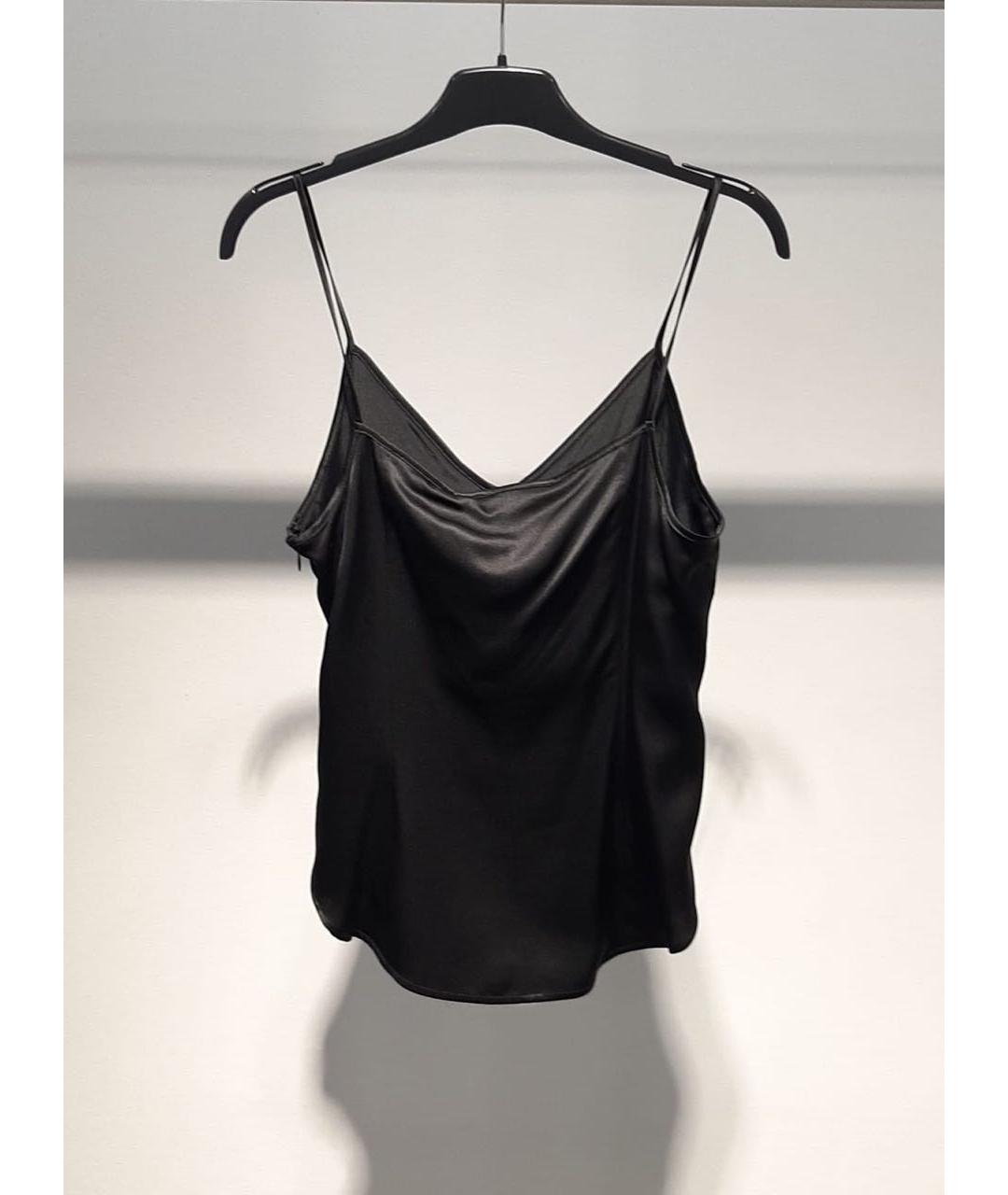 MAX MARA Черная майка, фото 2
