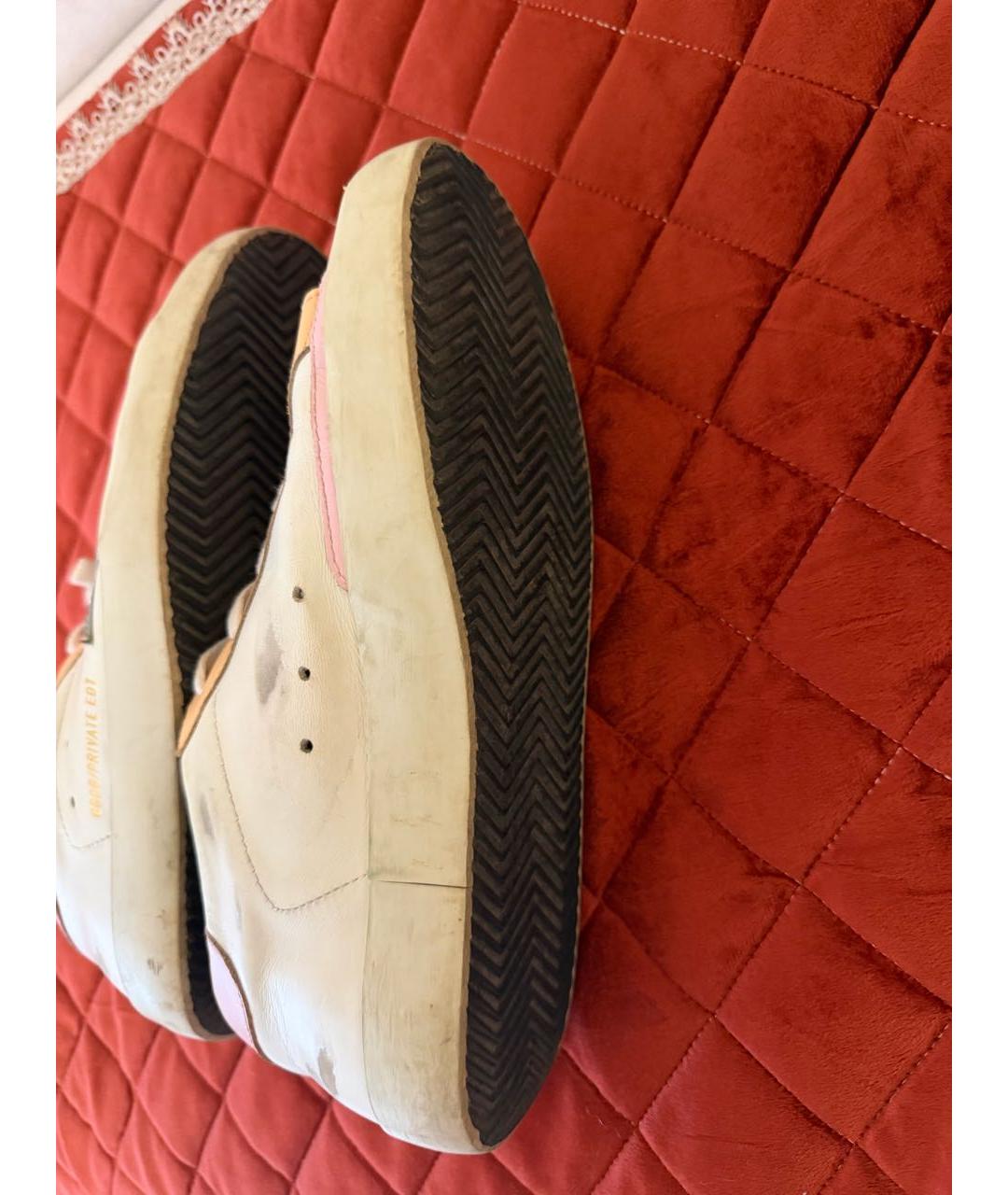 GOLDEN GOOSE Мульти кожаные кроссовки, фото 4