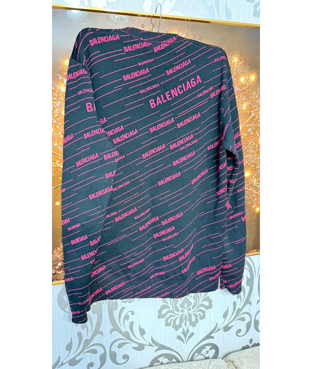 BALENCIAGA Черный джемпер / свитер, фото 2