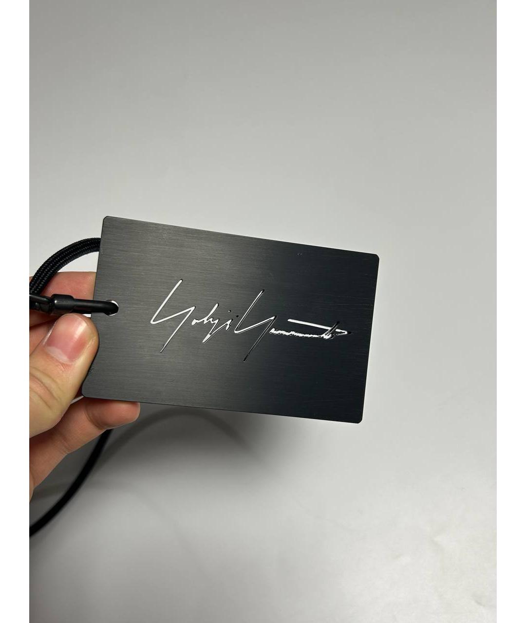 YOHJI YAMAMOTO Черный кардхолдер, фото 7