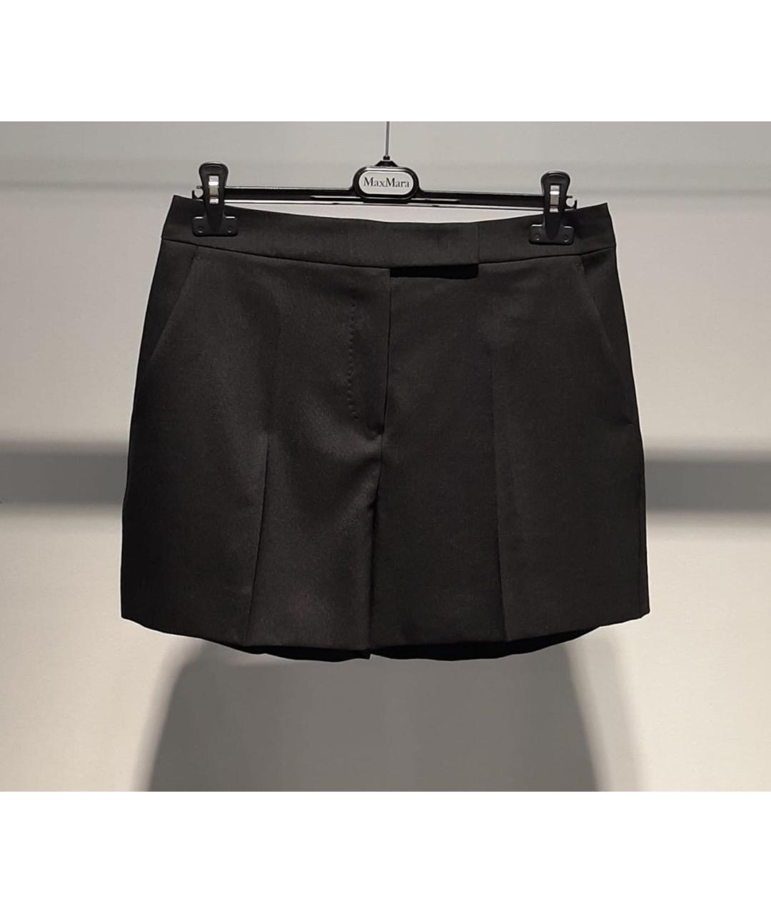MAX MARA Черные шорты, фото 3