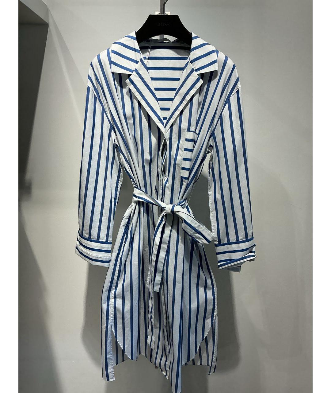 HUGO BOSS Мульти хлопковое повседневное платье, фото 2