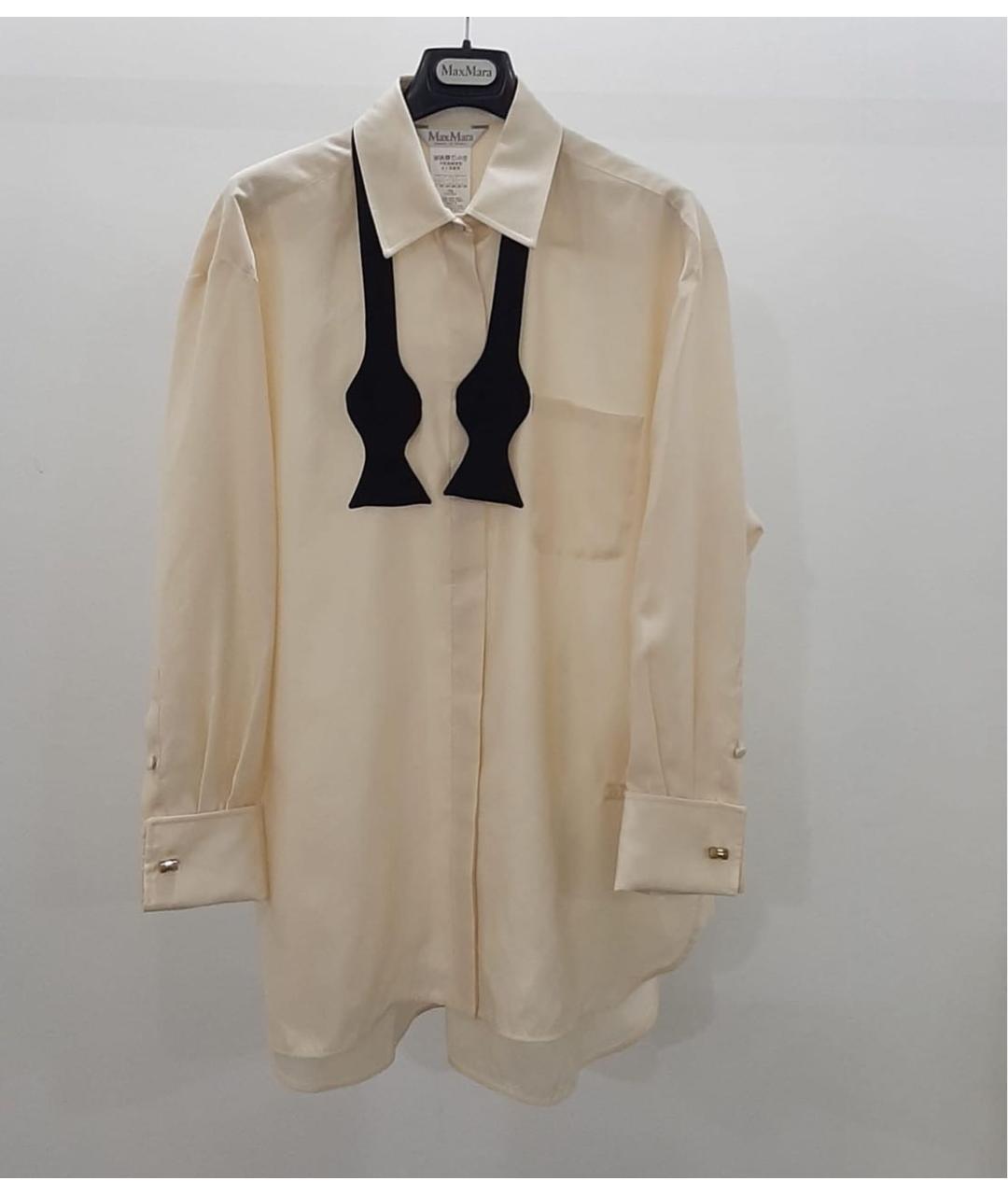 MAX MARA Бежевая рубашка, фото 2