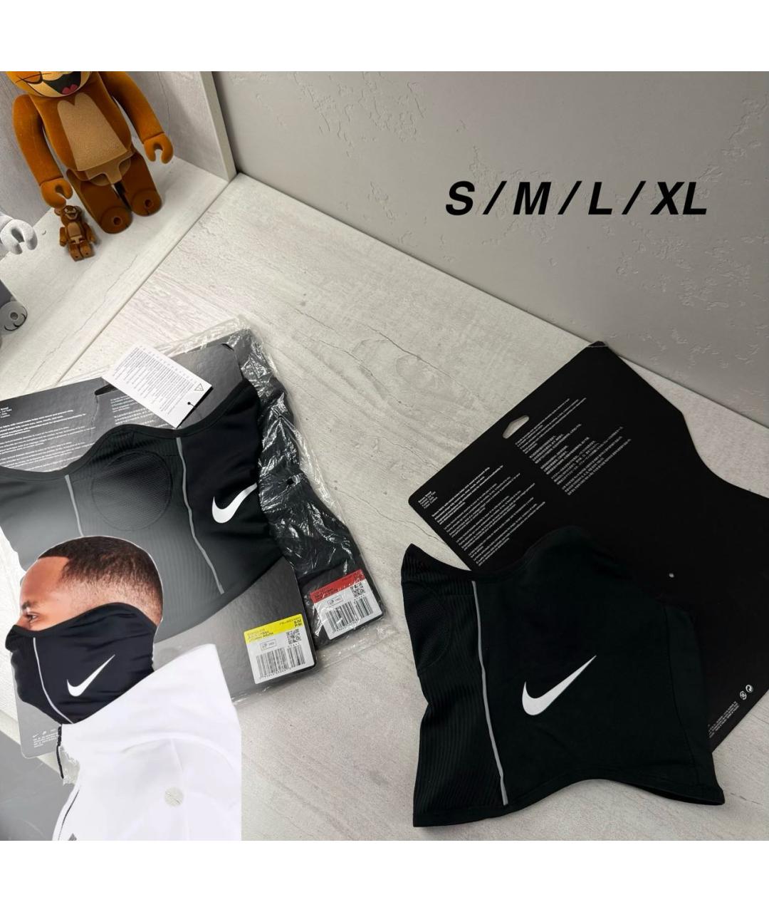 NIKE Черный шарф, фото 4