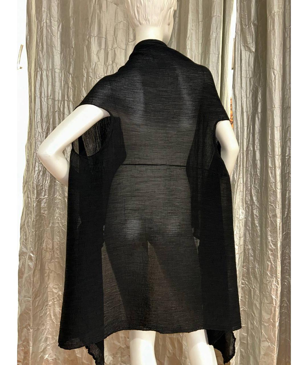ISSEY MIYAKE Черный полиэстеровый кардиган, фото 2