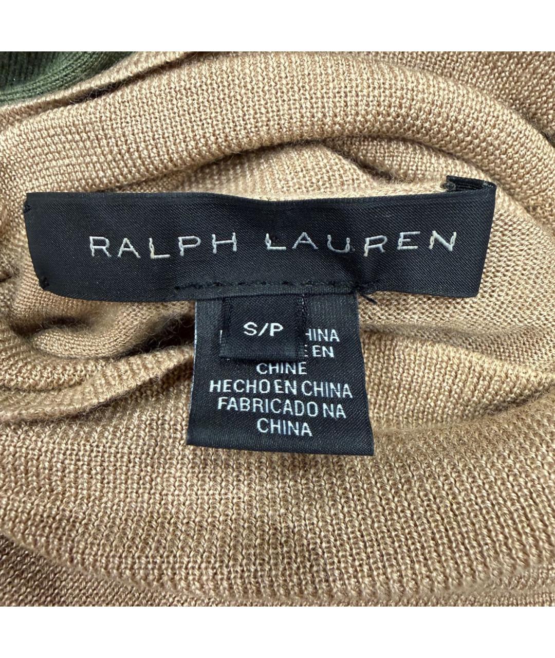 RALPH LAUREN Горчичная кашемировая водолазка, фото 3