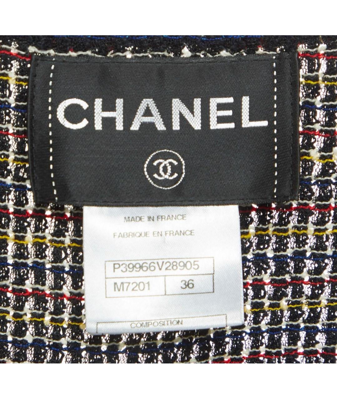 CHANEL Мульти полиамидовый жакет/пиджак, фото 3