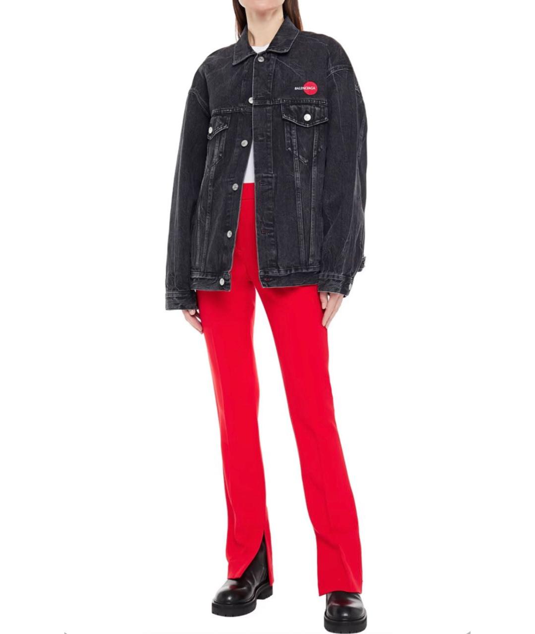 BALENCIAGA Серая хлопковая куртка, фото 7