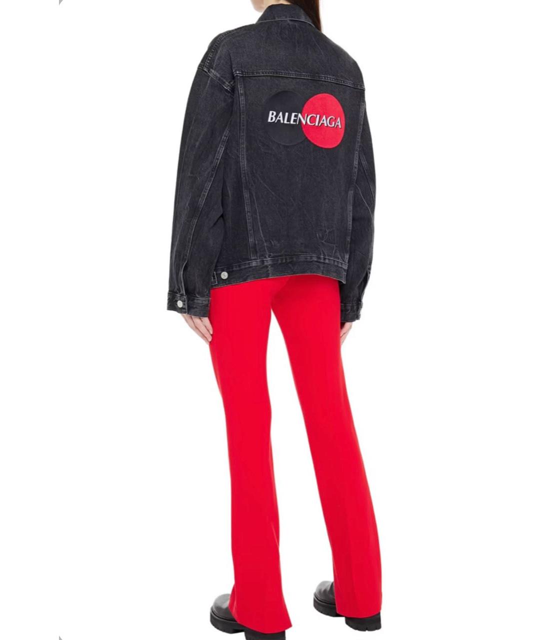 BALENCIAGA Серая хлопковая куртка, фото 8