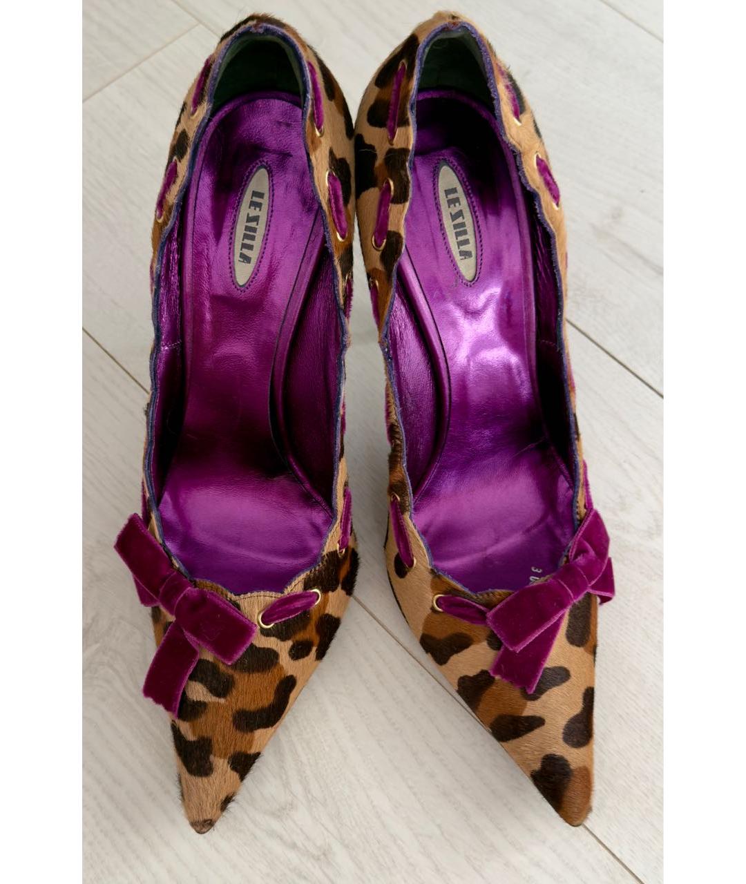 LE SILLA Мульти кожаные туфли, фото 2