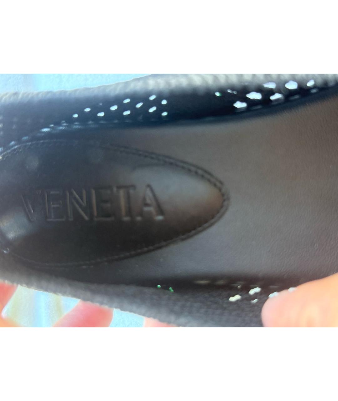 BOTTEGA VENETA Черные балетки, фото 3