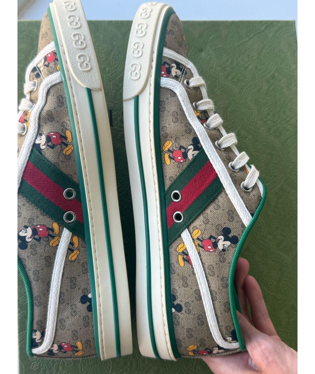GUCCI Мульти кеды, фото 6