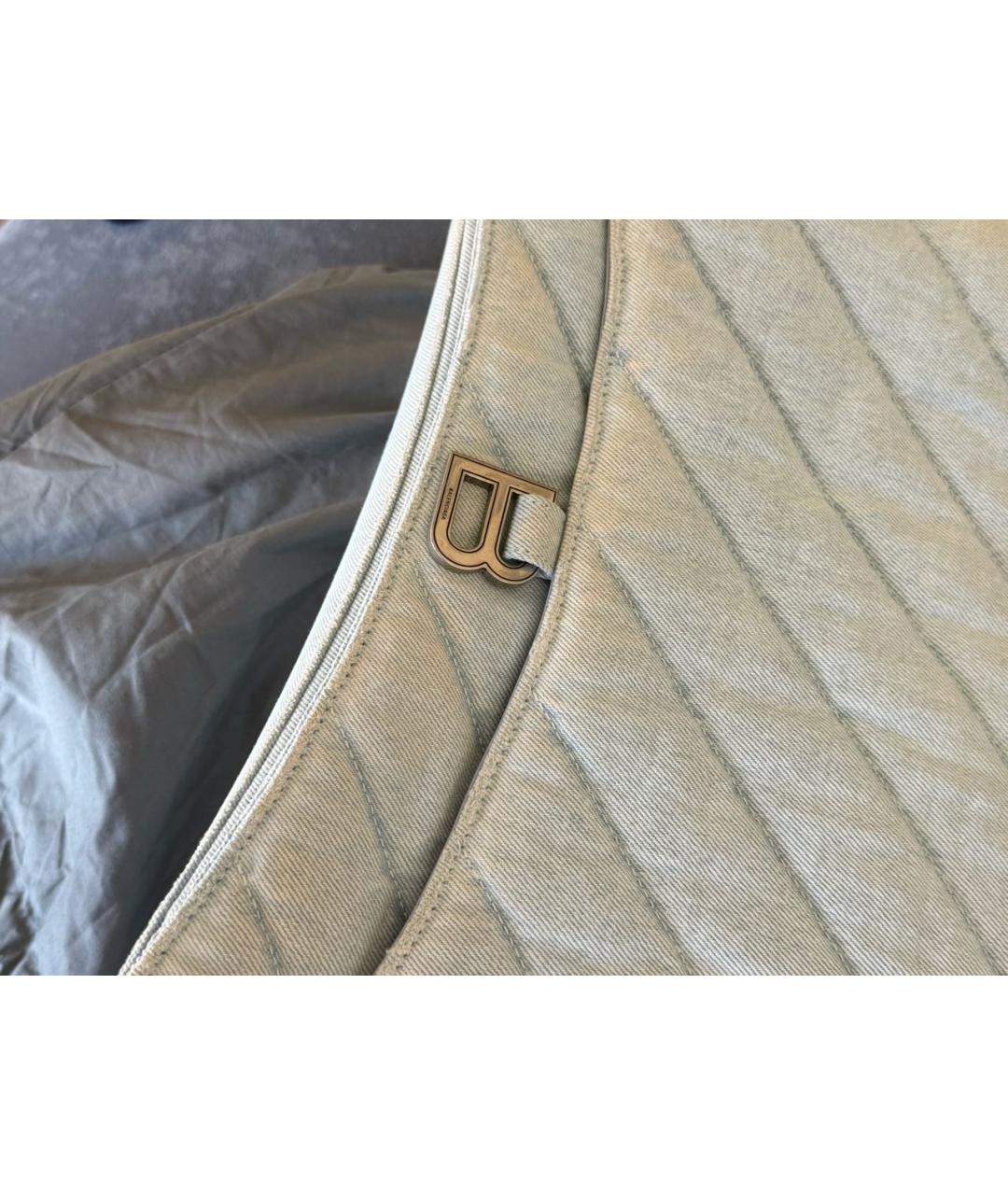 BALENCIAGA Голубая деним сумка через плечо, фото 2