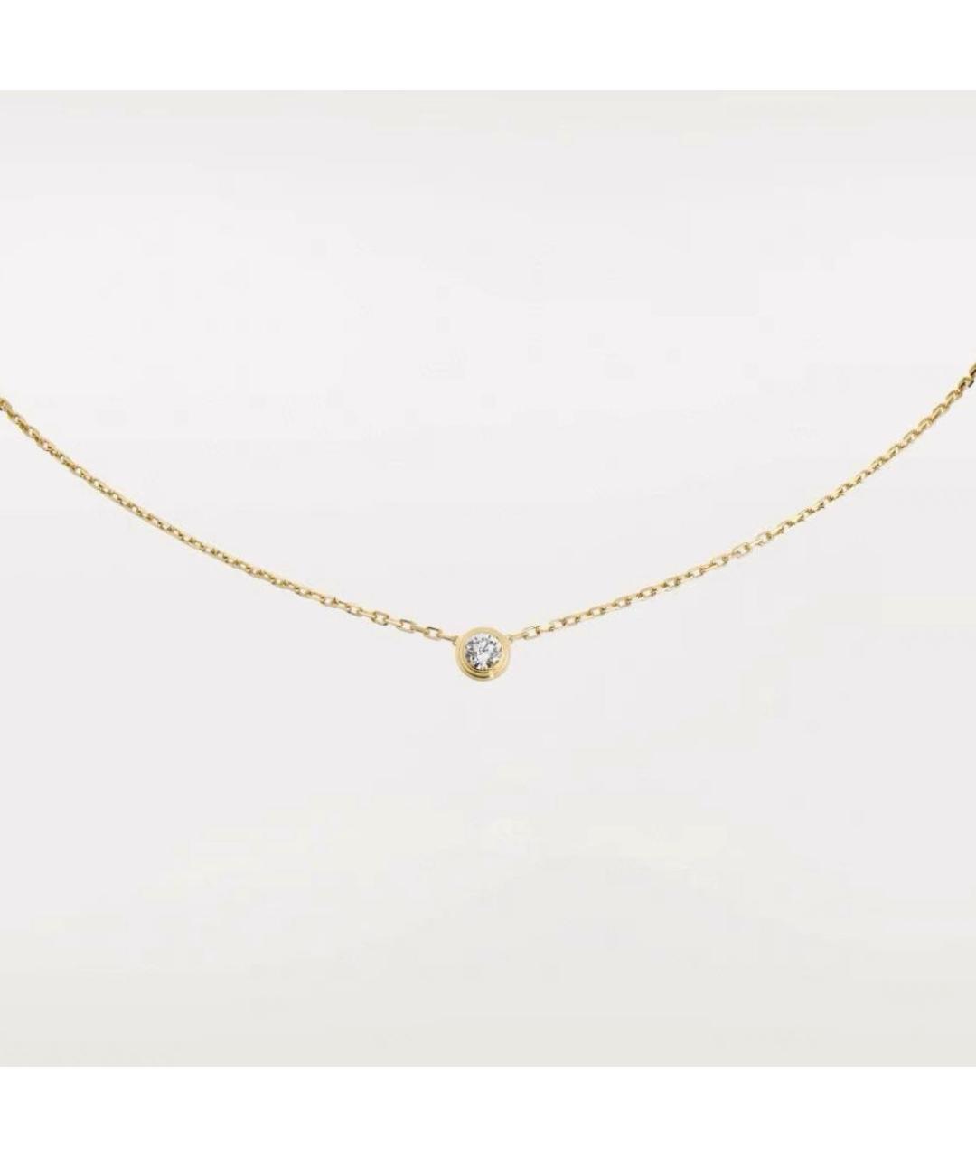 CARTIER Золотая подвеска, фото 5