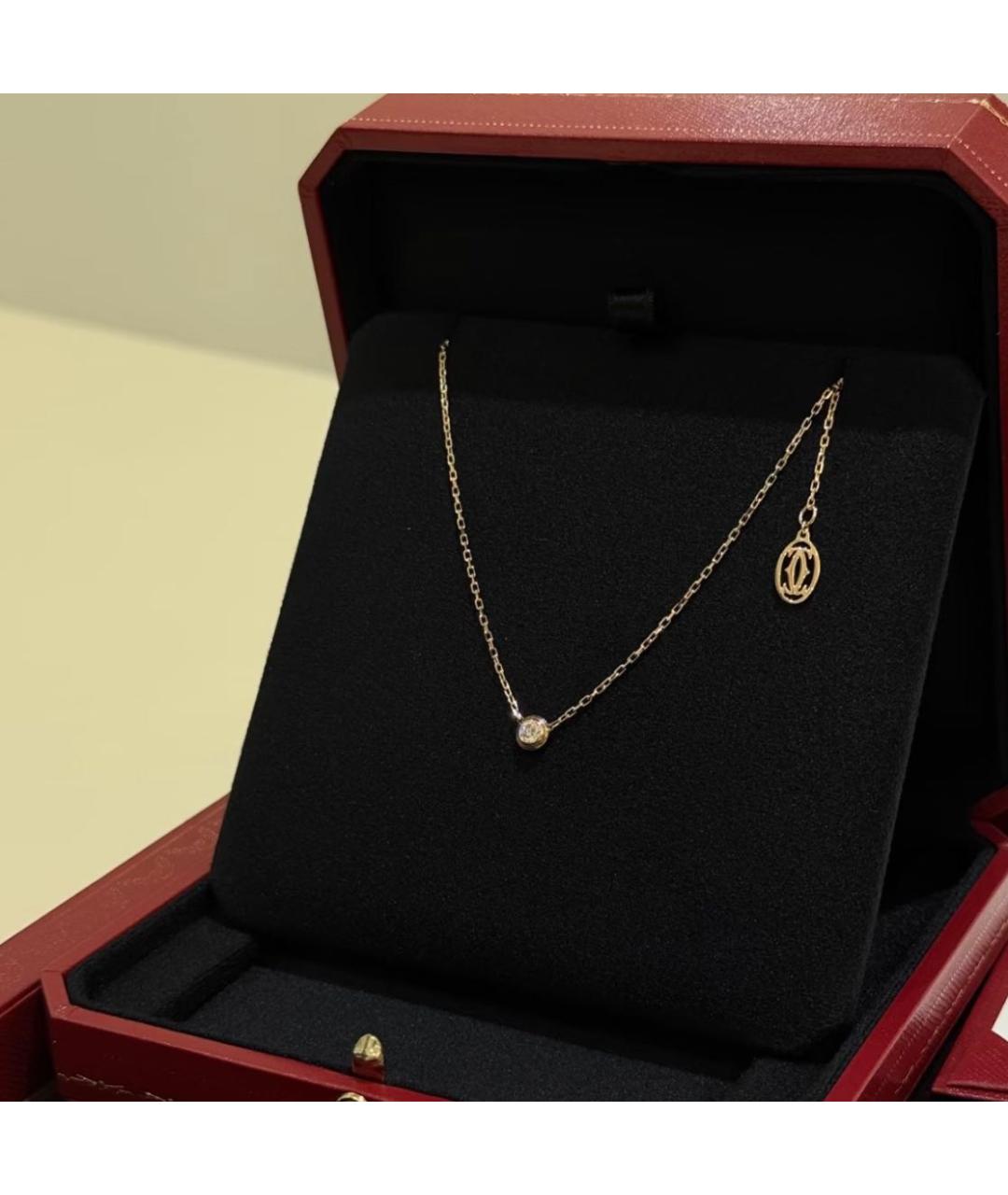 CARTIER Золотая подвеска, фото 2