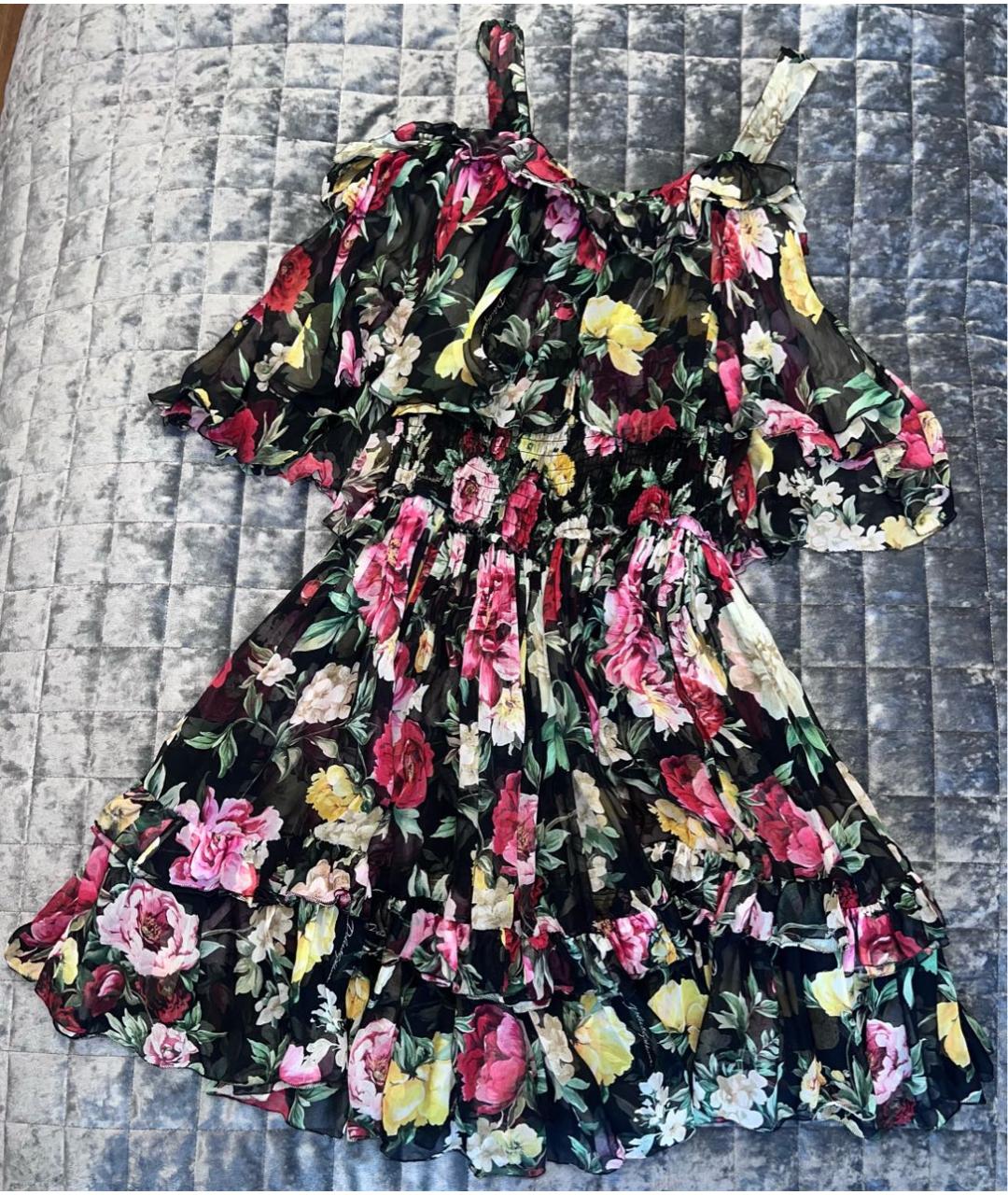 DOLCE&GABBANA Мульти сарафан, фото 2