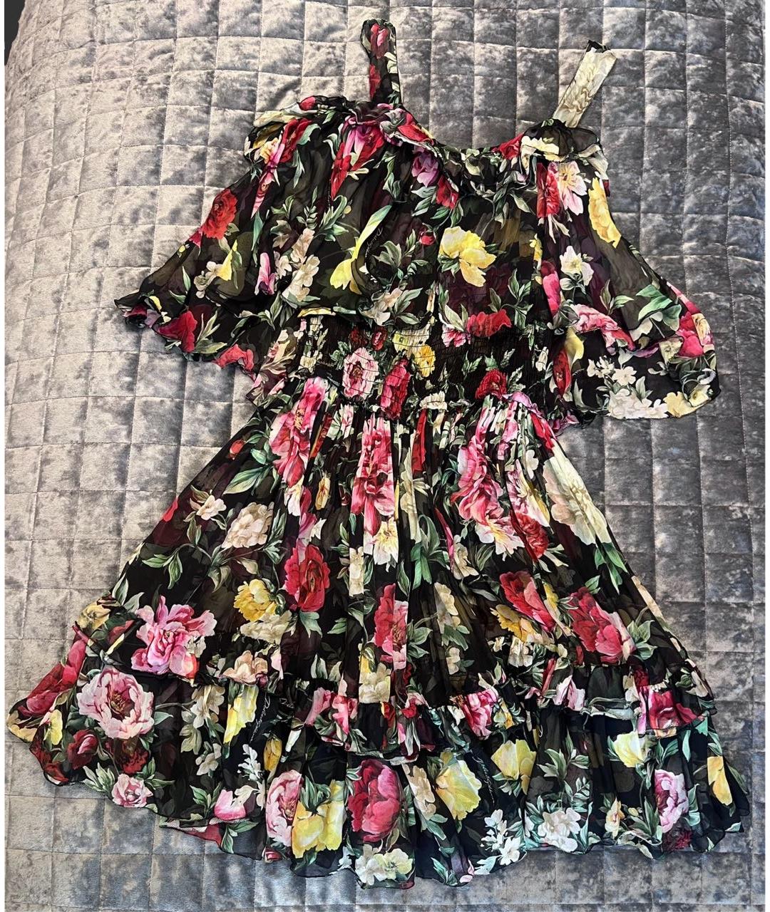 DOLCE&GABBANA Мульти сарафан, фото 6