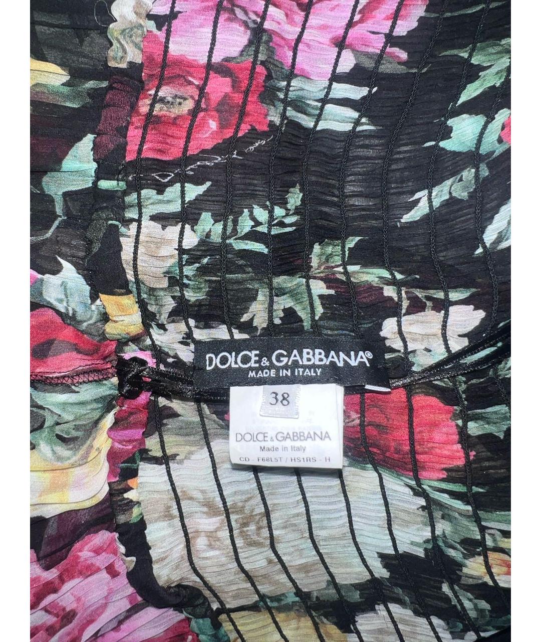 DOLCE&GABBANA Мульти сарафан, фото 3
