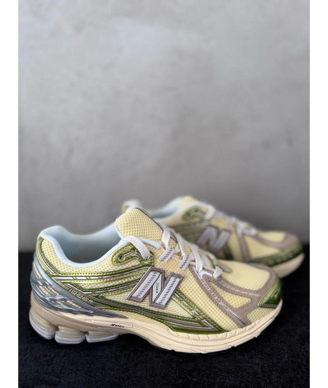NEW BALANCE Салатовые низкие кроссовки / кеды, фото 5